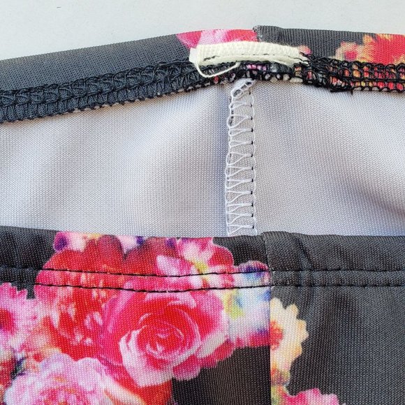 New TRULUV Girls' Floral Legging sz 12 - Picture 3 of 5